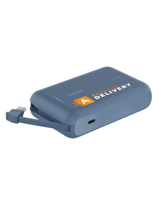 Belkin BoostCharge Power Bank 10K Câble intégré