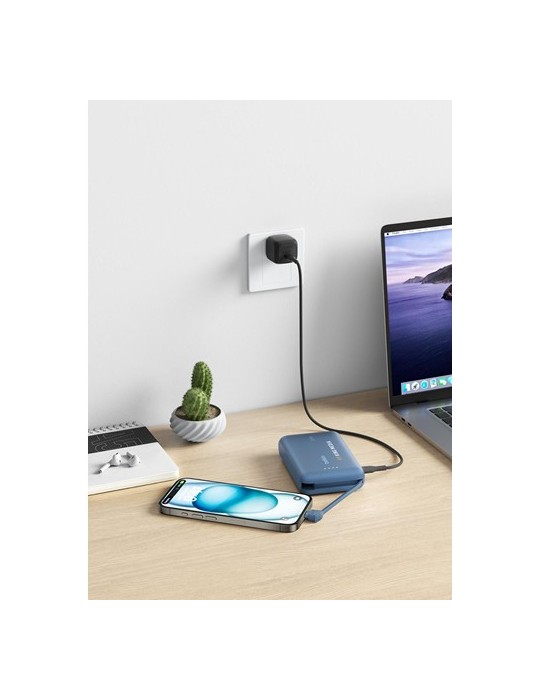 Belkin BoostCharge Power Bank 10K Câble intégré