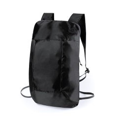 Sac à Dos Pratique Pliable Personnalisé Signal Matières : polyester Couleurs : vert cadeau entreprise pas cher