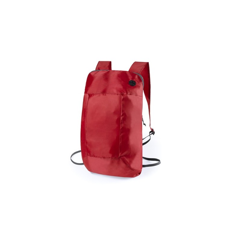 Sac à Dos Pratique Pliable Personnalisé Signal Matières : polyester Couleurs : vert marquage laser ultra précis
