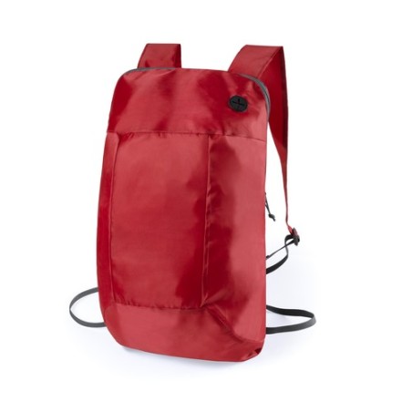 Sac à Dos Pratique Pliable Personnalisé Signal Matières : polyester Couleurs : vert marquage laser ultra précis