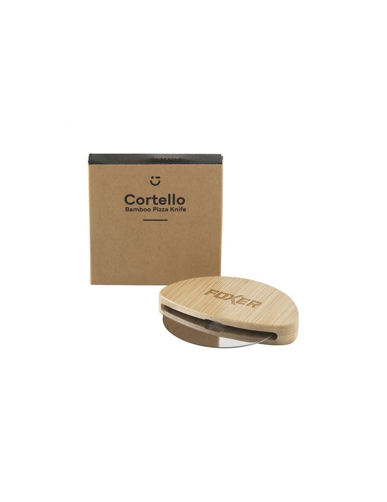 Cortello Bamboo Pizza Cutter couteau à pizza