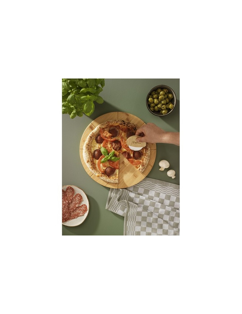 Cortello Bamboo Pizza Cutter couteau à pizza