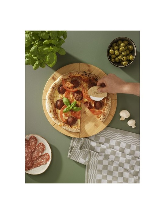 Cortello Bamboo Pizza Cutter couteau à pizza