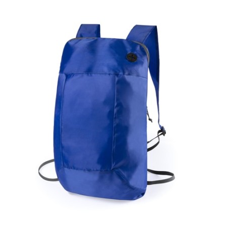 Sac à Dos Pratique Pliable Personnalisé Signal Matières : polyester Couleurs : vert goodies publicitaire durable