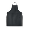 Tablier  en chanvre personnalisé | Élégance et praticité pas cher NAIMA APRON Matières : chanvre Couleurs : noir goodies publici