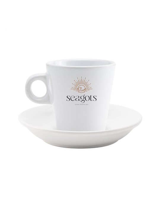 Burano 200 ml mug et sous-tasse