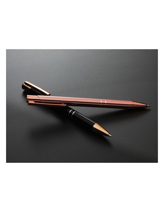 Ebony RCS Recycled Alu Rose Gold stylo