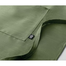 Tablier  en chanvre personnalisé | Élégance et praticité pas cher NAIMA APRON Matières : chanvre Couleurs : vert accessoire évén