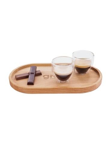 Bowls and Dishes - Bois de hêtre - Plateau de Service Ovale 27 cm