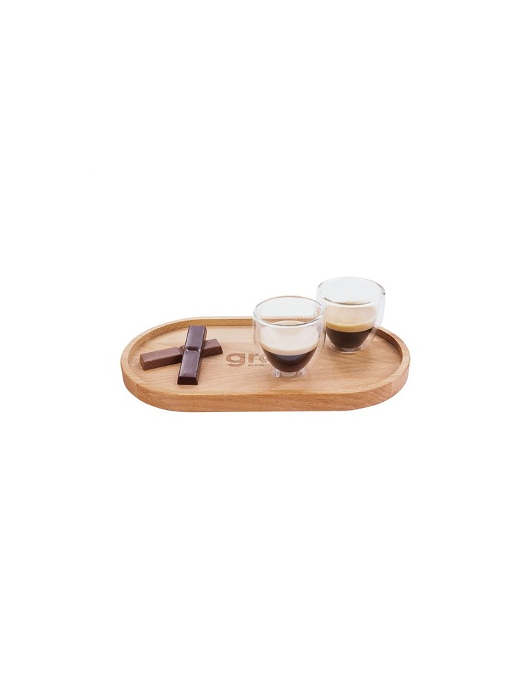 Bowls and Dishes - Bois de hêtre - Plateau de Service Ovale 27 cm