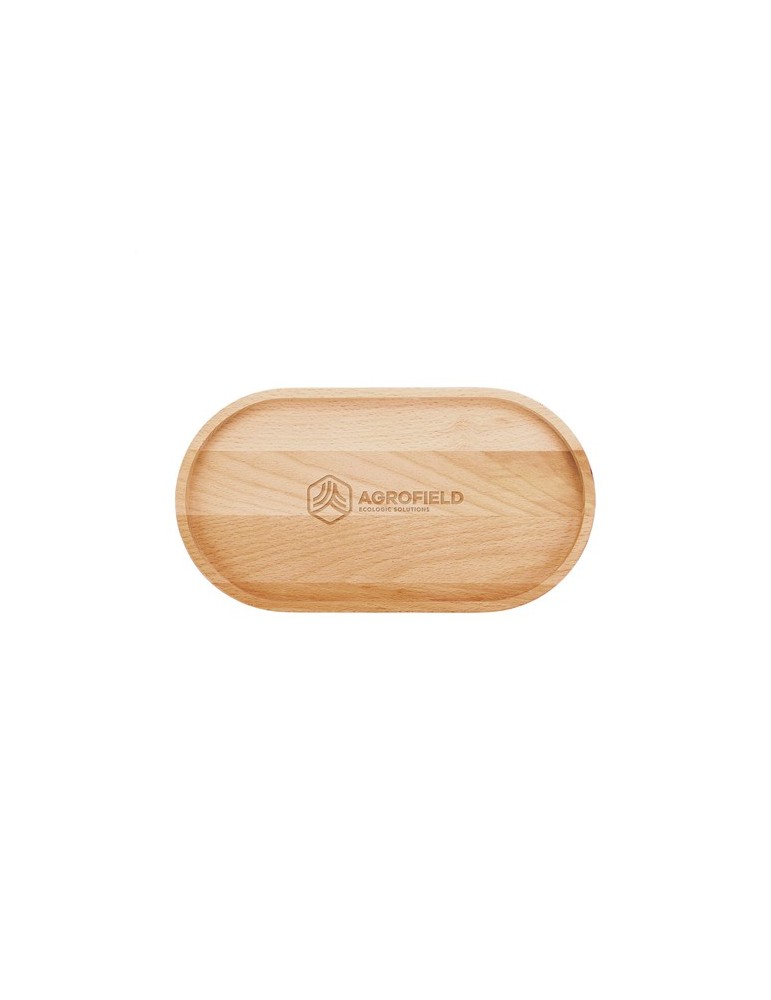 Bowls and Dishes - Bois de hêtre - Plateau de Service Ovale 27 cm