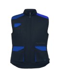 Gilet de travail multi-poches bicolore, textile pro | Armada