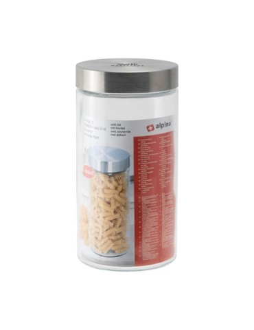 Trans Jar Pot de Rangement 1,5 L