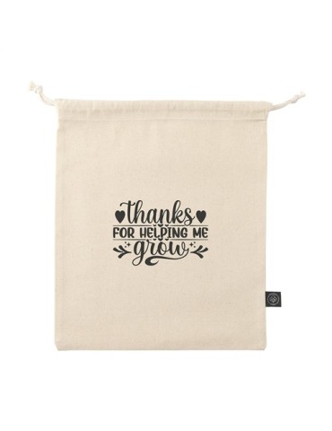 Gift Pouch Naturel GRS Recycled Cotton (150 g/m²) M 2