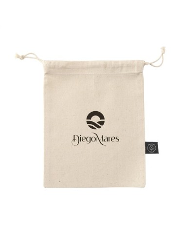 Gift Pouch Naturel GRS Recycled Cotton (150 g/m²) S 2