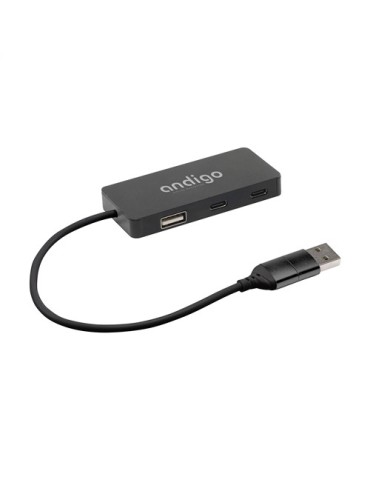 Tecco GRS Recycled Alu USB Hub