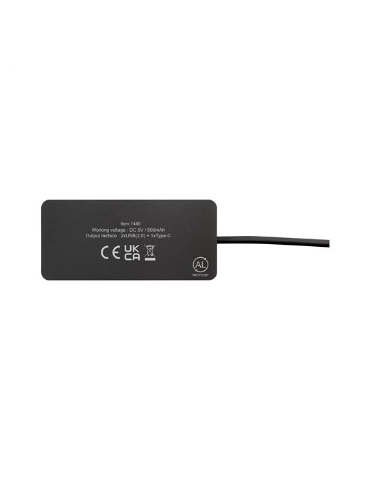 Tecco GRS Recycled Alu USB Hub