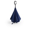 Parapluie Réversible Pratique et Mode Hamfrey Matières : pongée Couleurs : bleu objet publicitaire robuste