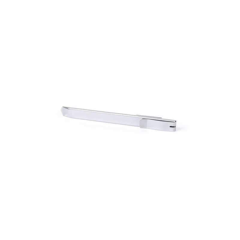Cutter Pratique Personnalisé pour Bureau Fainel pas cher Matières : acier inoxydable Couleurs : argenté personnalisable avec vot