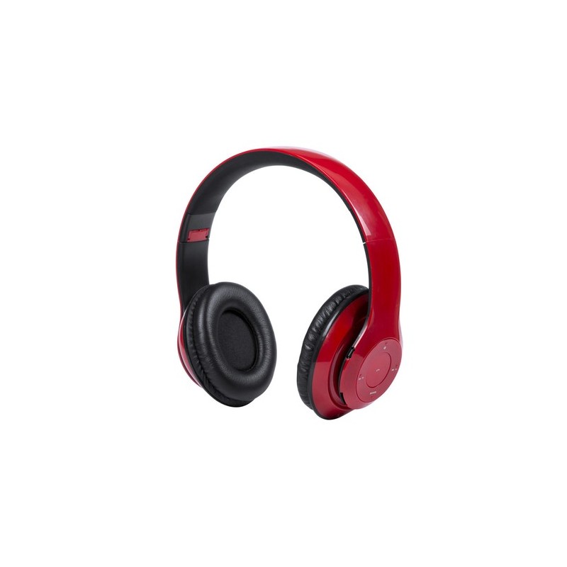 Écouteurs Bluetooth Audio Éco-responsables et Personnalisés pas cher - Legolax Couleurs : rouge cadeau entreprise pas cher