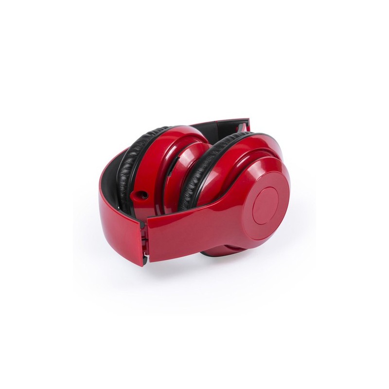 Écouteurs Bluetooth Audio Éco-responsables et Personnalisés pas cher - Legolax Couleurs : rouge marquage couleur éclatante