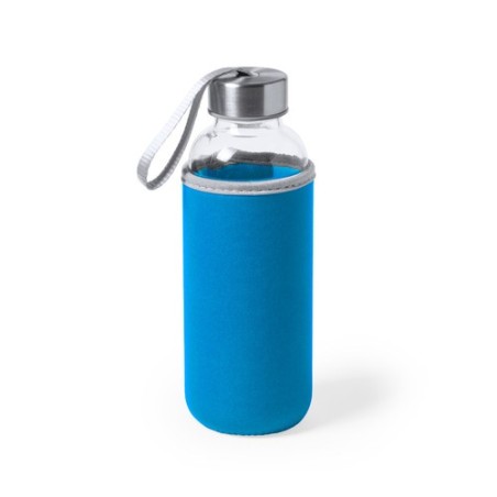 Gourde Personnalisée Éco-responsable pour le Sport - Dokath Matières : acier inoxydable Couleurs : bleu accessoire événementiel 