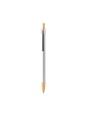 Stylo métal et bambou gravé laser, cadeau client | Silma