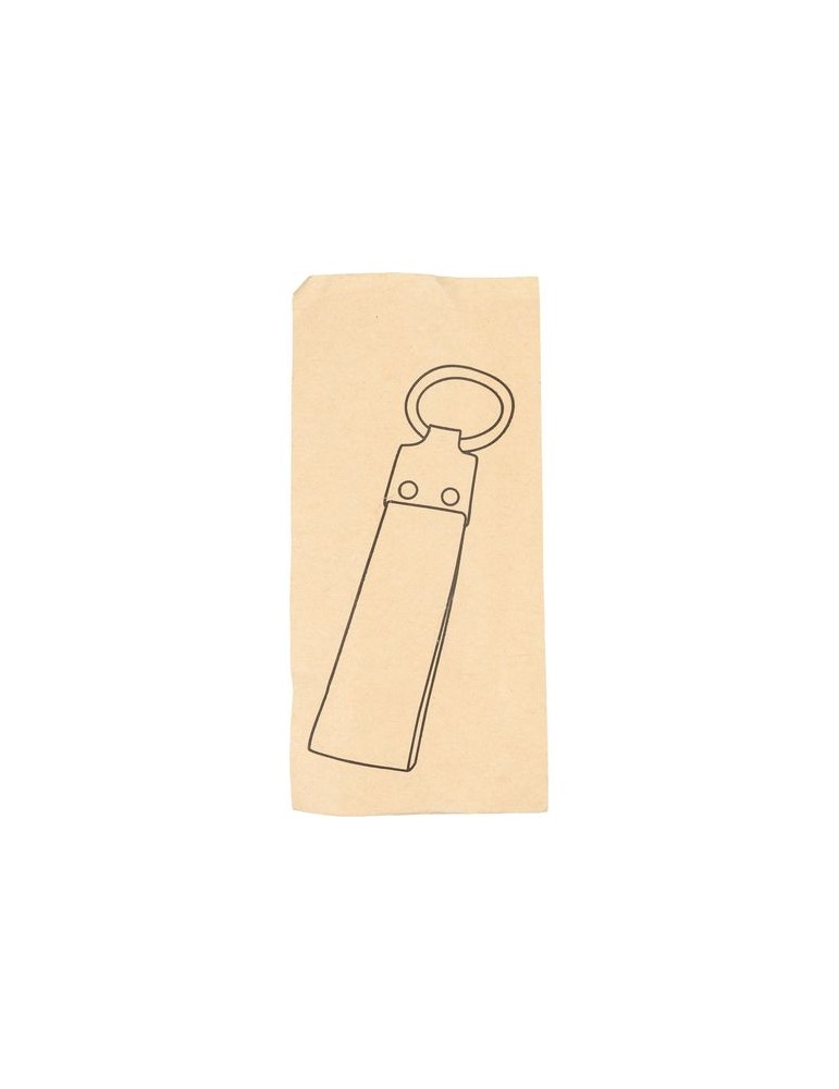 Porte-clés en denim Enzi
