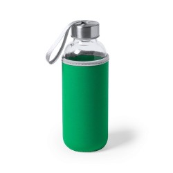 Gourde Personnalisée Éco-responsable pour le Sport - Dokath Matières : acier inoxydable Couleurs : noir cadeau entreprise pas ch