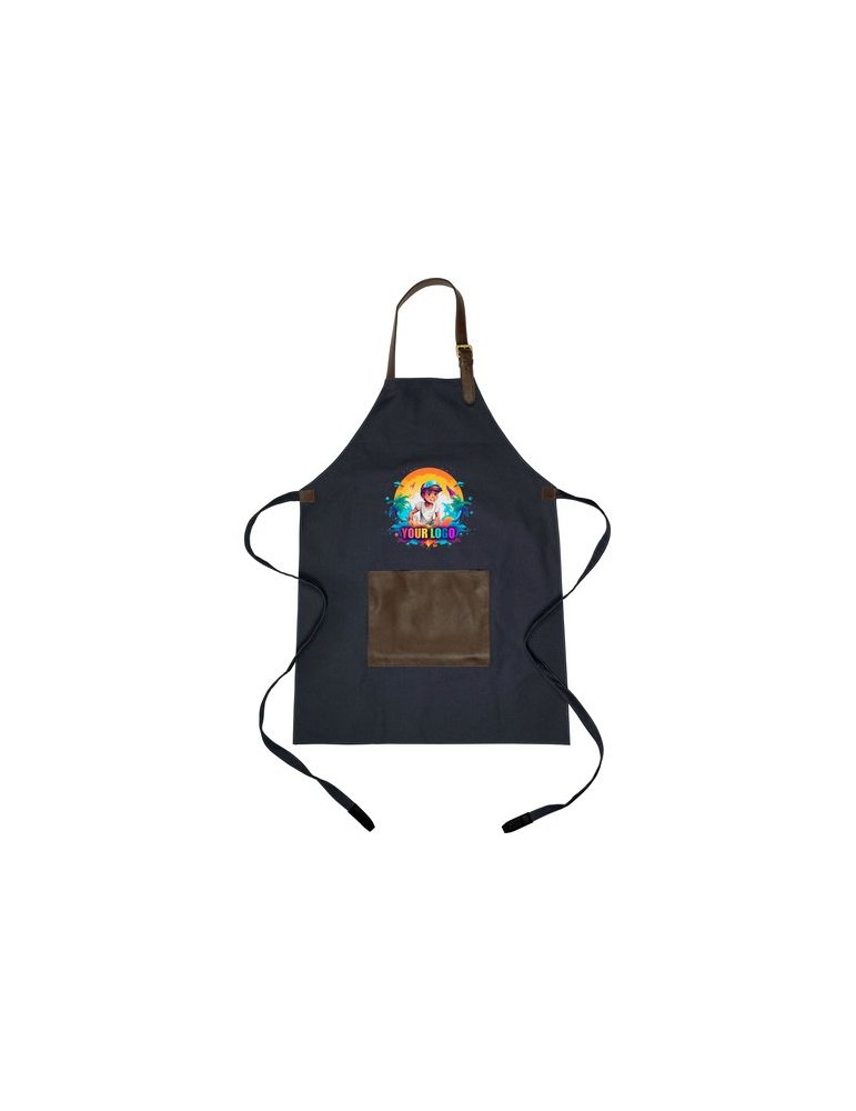 Tablier en canvas 450 g/m2 personnalisé Maria
