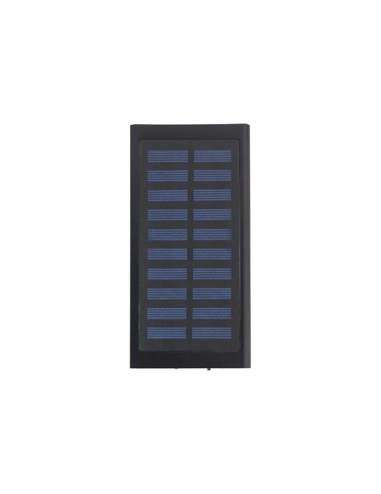 Power bank solaire en aluminium 8 000mAh - Adriana