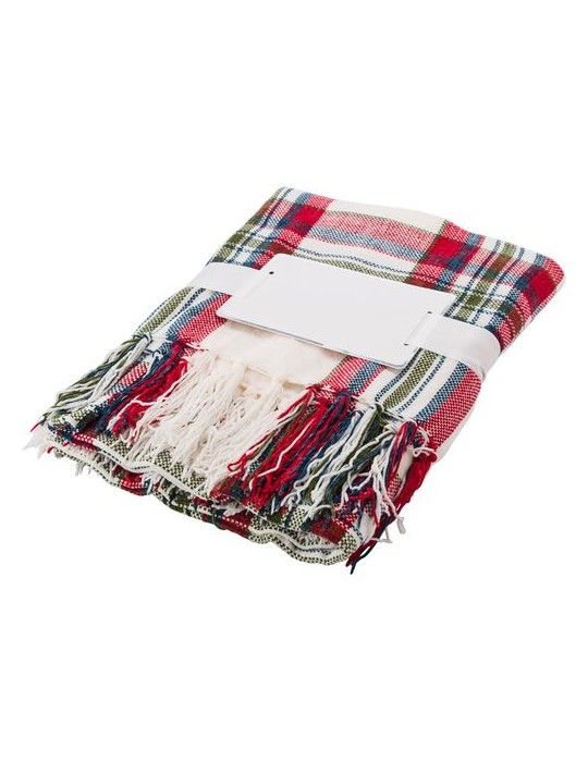 Plaid en polyester personnalisé Ayana - Couverture de qualité pas cher