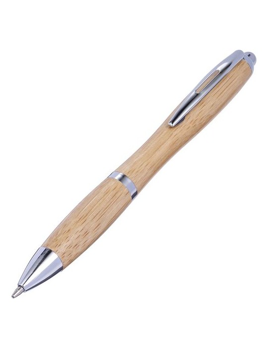Stylo bille en bambou  personnalisé Carson