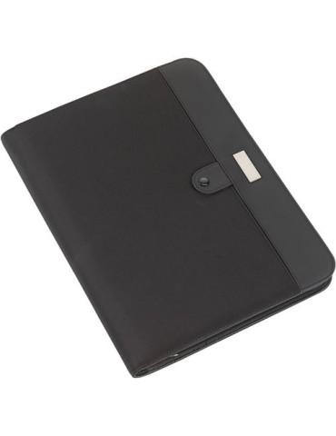 Conférencier A4 personnalisable en microfibre 2