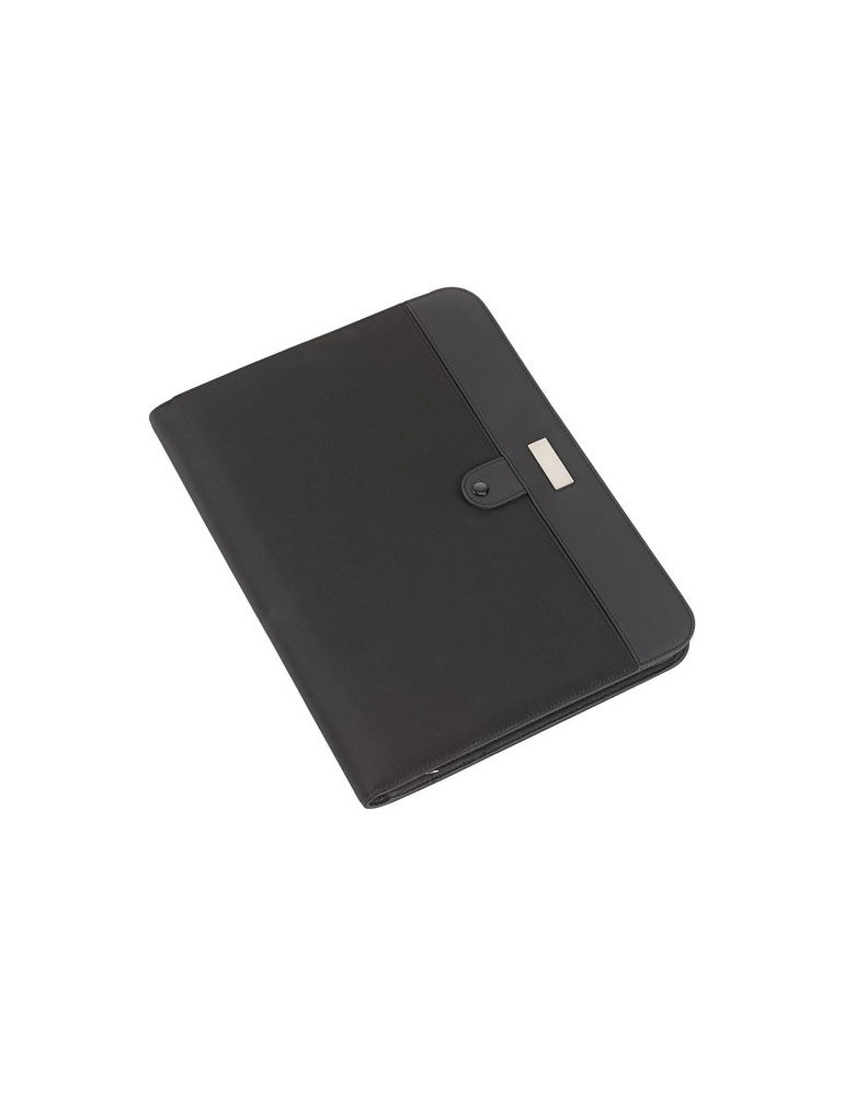 Conférencier A4 personnalisable en microfibre