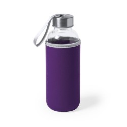 Gourde Personnalisée Éco-responsable pour le Sport - Dokath Matières : acier inoxydable Couleurs : bleu clair impression logo ha