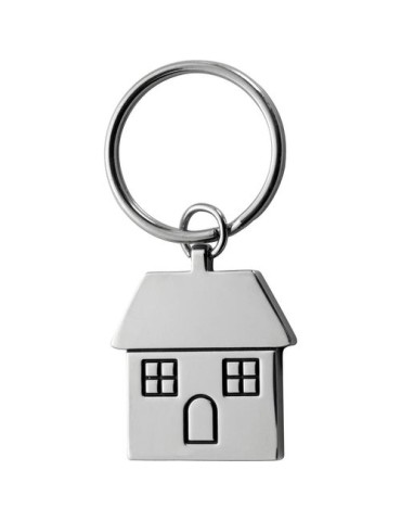 Porte-clés publicitaire maison