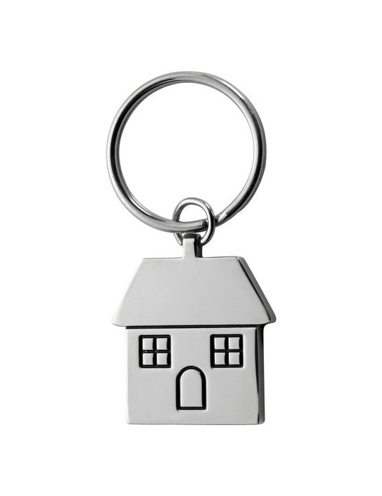Porte-clés publicitaire maison