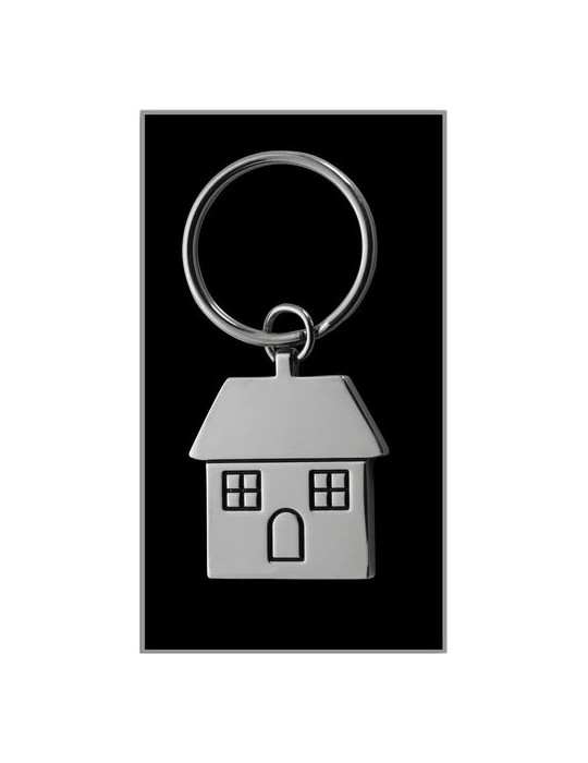 Porte-clés publicitaire maison