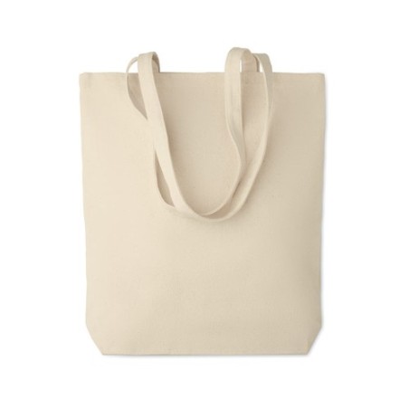 Sac shopping  en toile personnalisé | RASSA Matières : coton Couleurs : beige personnalisable avec votre logo