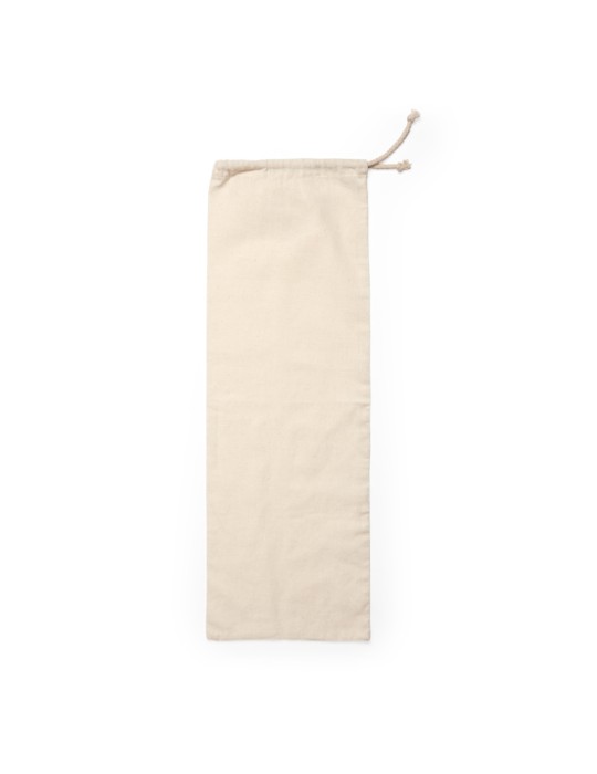 Sac coton cadeau client, format pain à cordon | Baguette