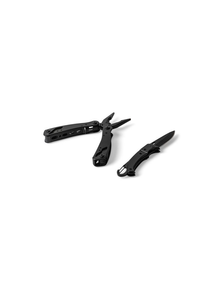 Pince multifonction en aluminium noir Ariane