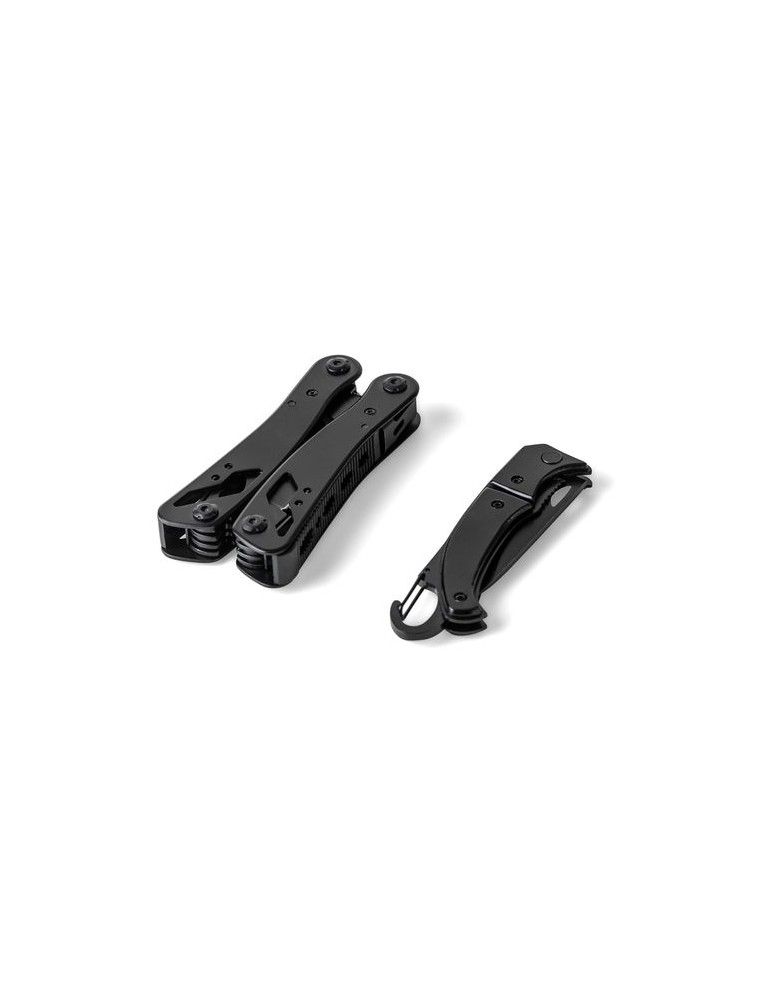 Pince multifonction en aluminium noir Ariane