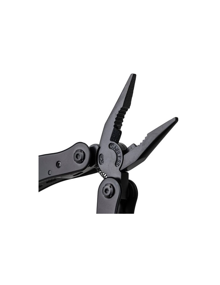 Pince multifonction en aluminium noir Ariane