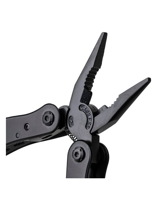 Pince multifonction en aluminium noir Ariane