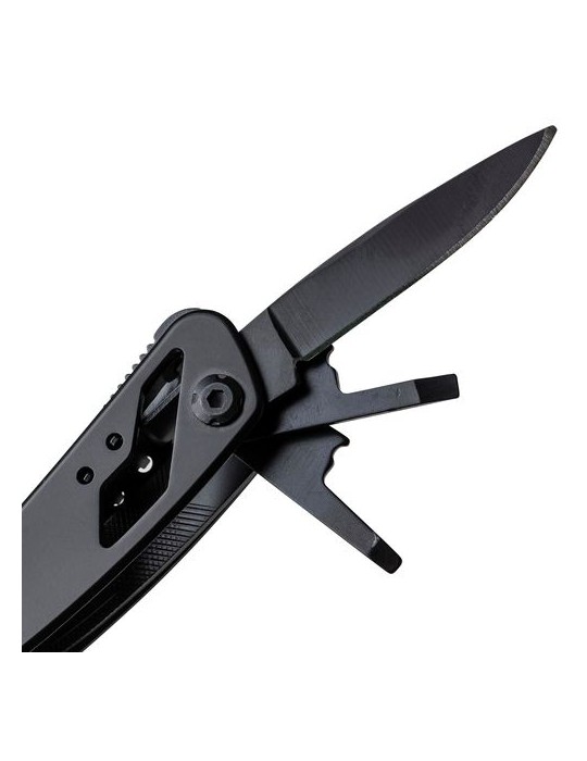 Pince multifonction en aluminium noir Ariane
