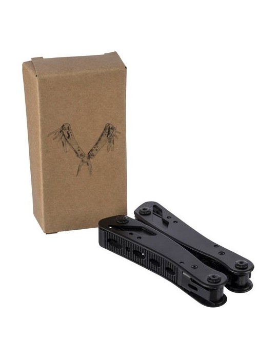 Pince multifonction en aluminium noir Ariane