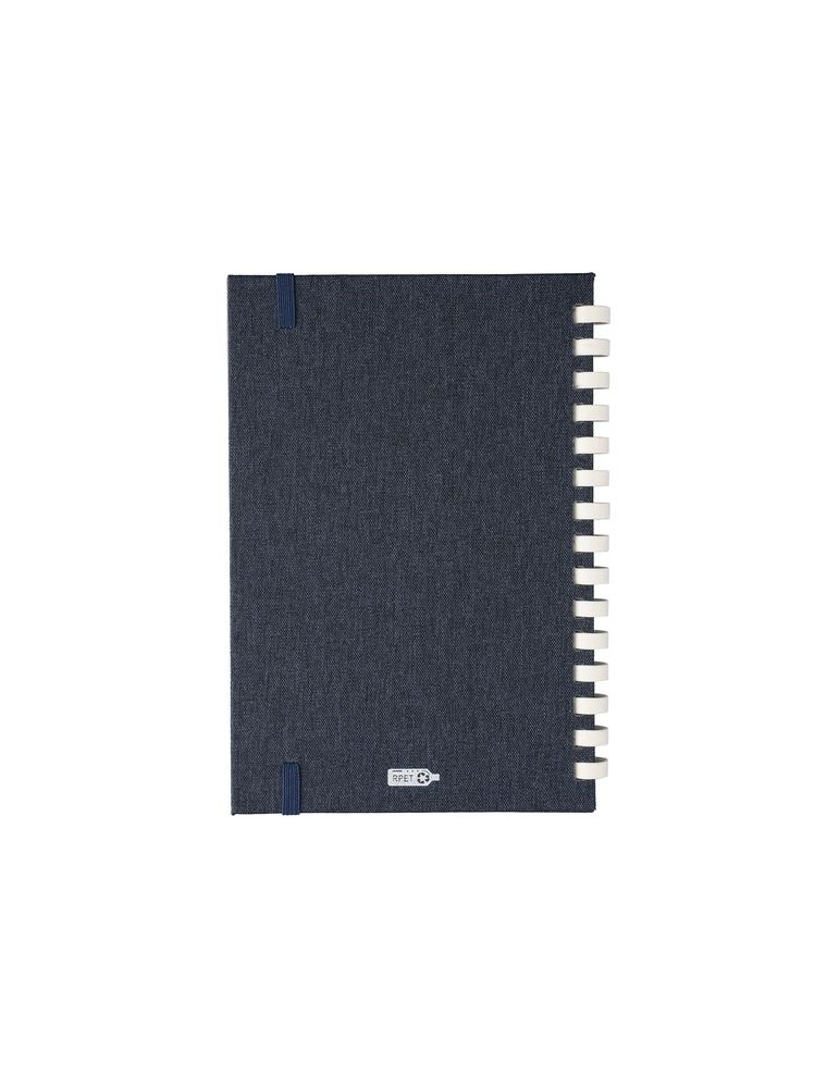 Carnet A6 en rPET Ilias