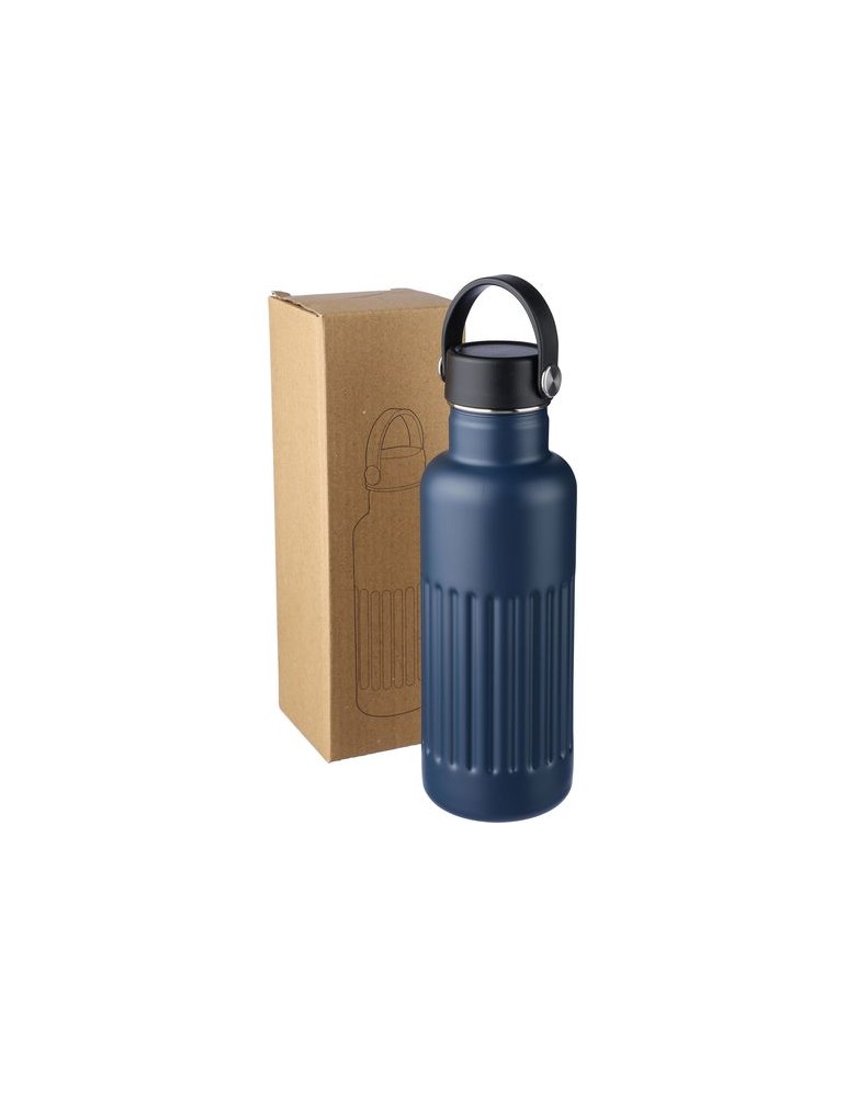 Gourde double paroi de 500 ml en acier inoxydable recyclé Lior
